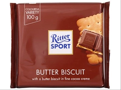 Ritter Sport Butter Biscuit Chocolate 100 Gm