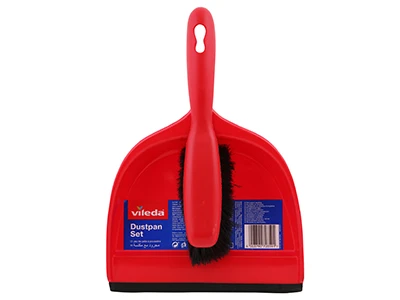 Vileda Dustpan Set wih Brush