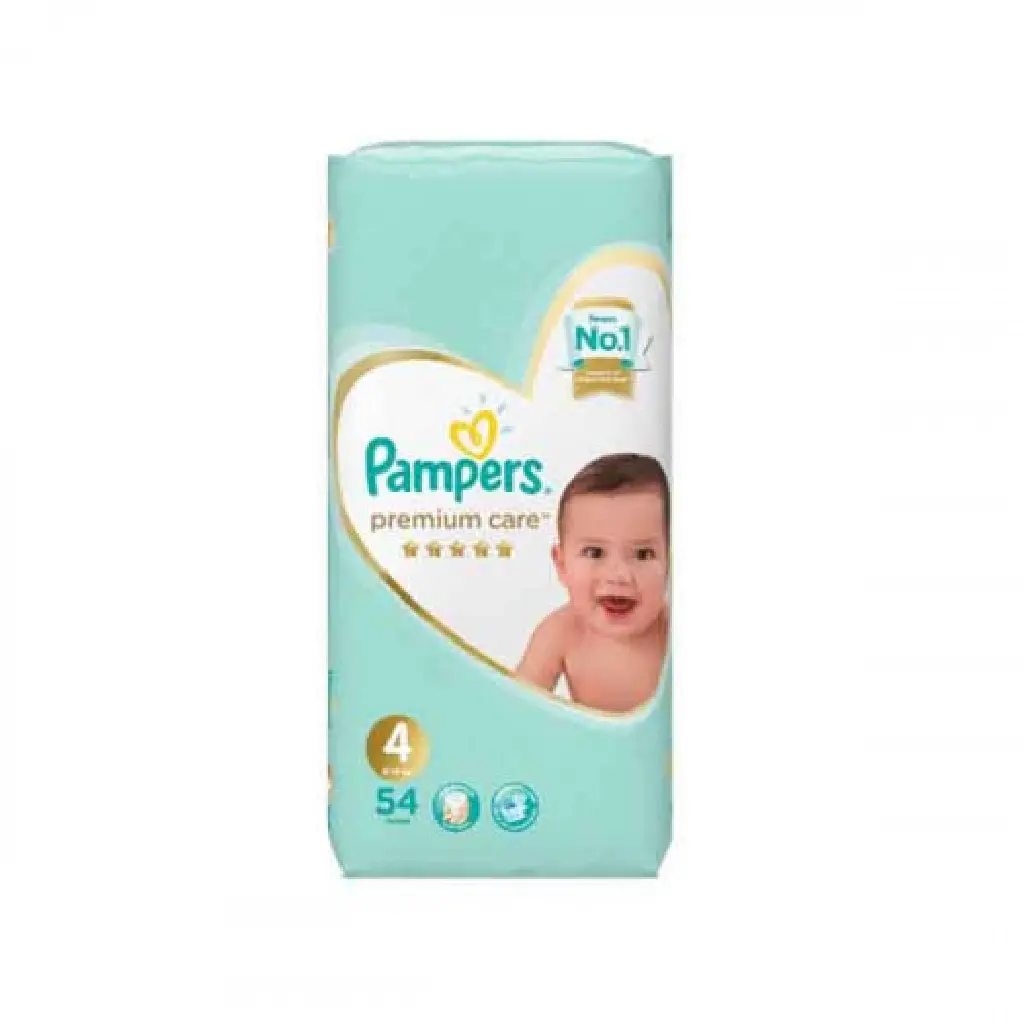 Pampers Premium Care Diapers Big Pack 9-14Kg Size4 54S - view 1