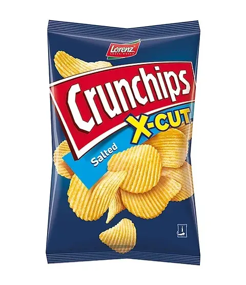 Lorenz Crunchips X-Cut Salted 130G - view 1