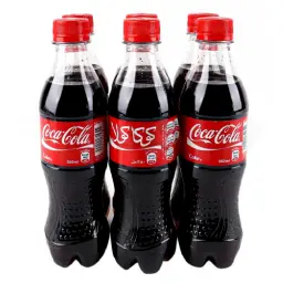 Coca Cola Soft Drinks Pet Bottle 6x350ML