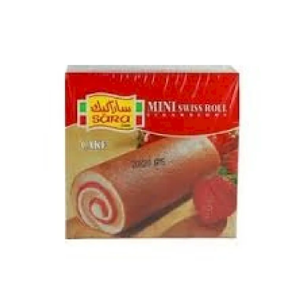 Sara Cake Mini Roll Strawbery 20x20G - view 1