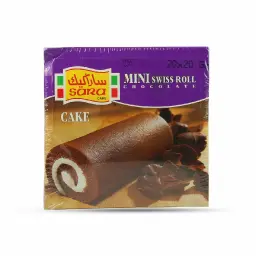 Sara Cake Mini Roll Choco 20Gx20