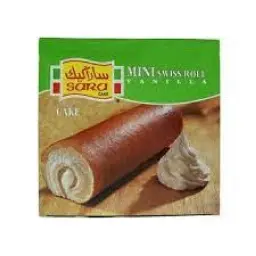 Sara Cake Mini Roll Vanilla 20Gx20