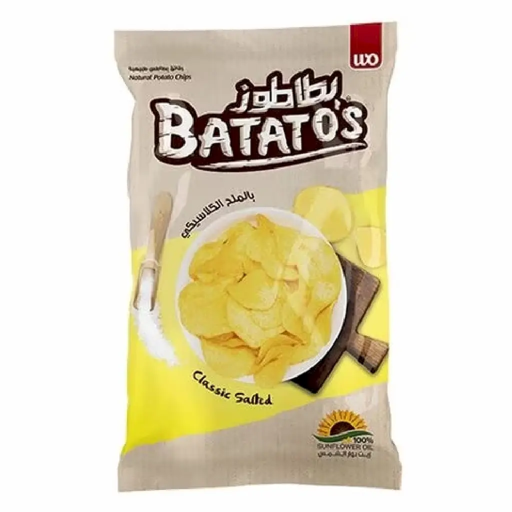 Batatos Potato Chips Classic Salted 30G - view 1