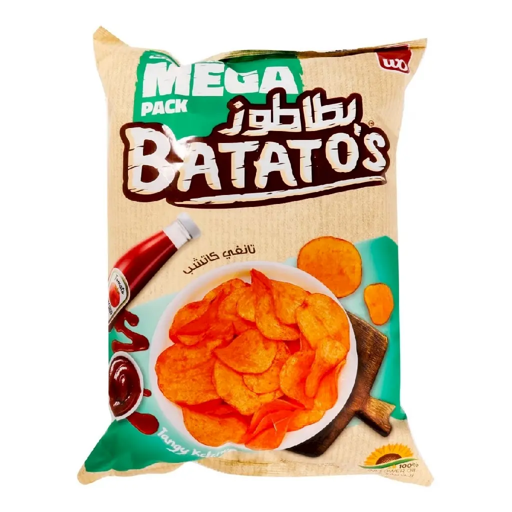 Batatos Potato Chips Tangy Ketchup 167G - view 1