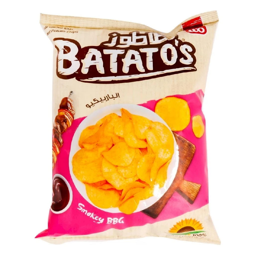 Batatos Potato Chips Smokey Bbq 30G