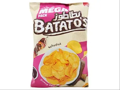 Batatos Potato Chips Smokey Bbq 167G - view 1