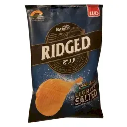 Batatos Ridged Potato Lightly Salted Chips 150G