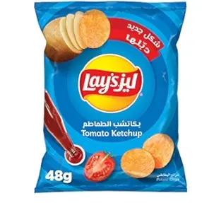 Lay's Potato Chips Ketchup 45 gm - view 2