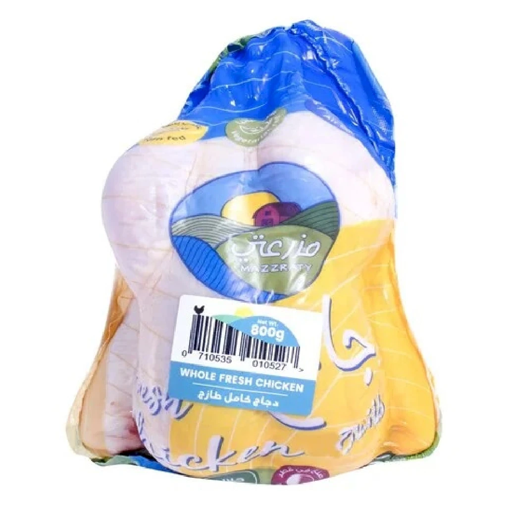 Mazzraty Fresh Whole Chicken 800Gm