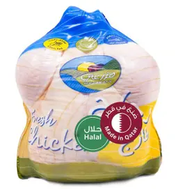 دجاج طازج كامل مزرعتي 900غ