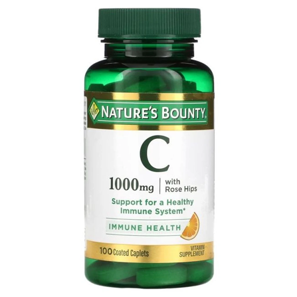 Natures Bounty C 1000Mg With Rose Hips 100Caplets
