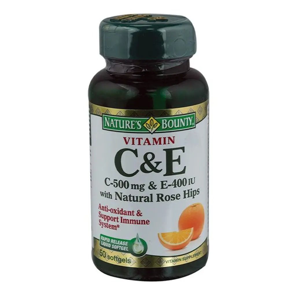 Natures Bounty Vitamin C&E 50 Tablets - view 1