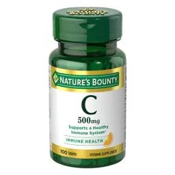 Natures Bounty Vitamin C 500Mg Immune Health 100 Tablets