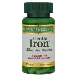 Natures Bounty Gentle Iorn Caps 90S 28MG