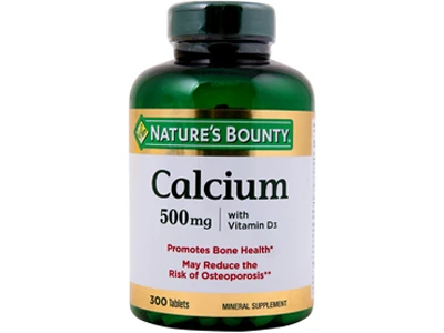 Natures Bounty Calcium With Vitamin D1 500Mg 300 Tablets