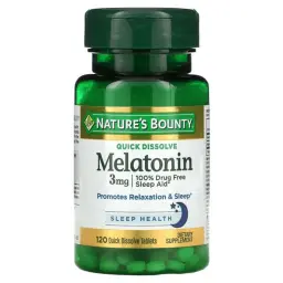 Natures Bounty Melatonin 3Mg 240Tablets