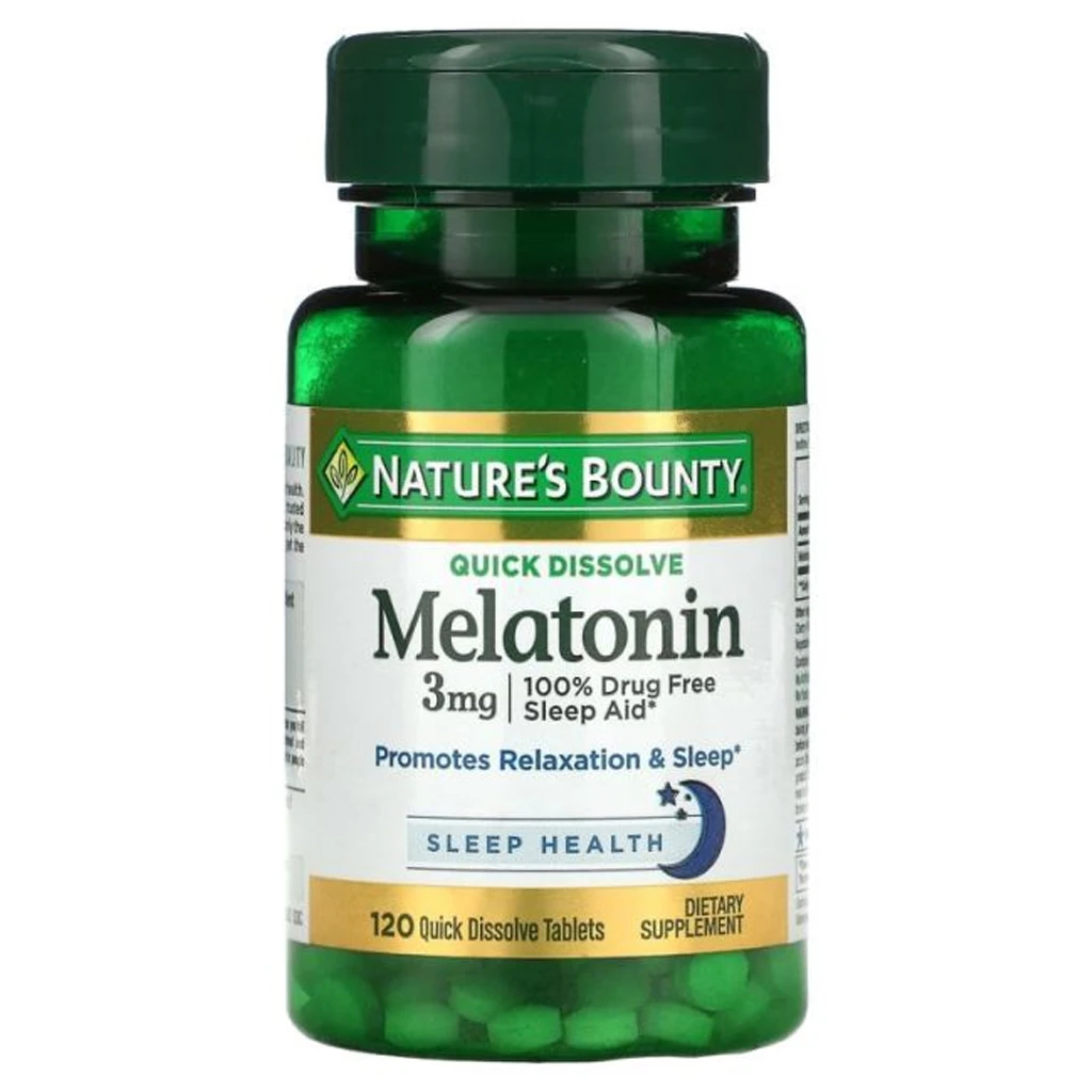 Natures Bounty Melatonin 3Mg 240Tablets