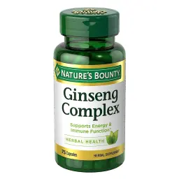 Natures Bounty Ginseng Complex Jelly 75Capsules