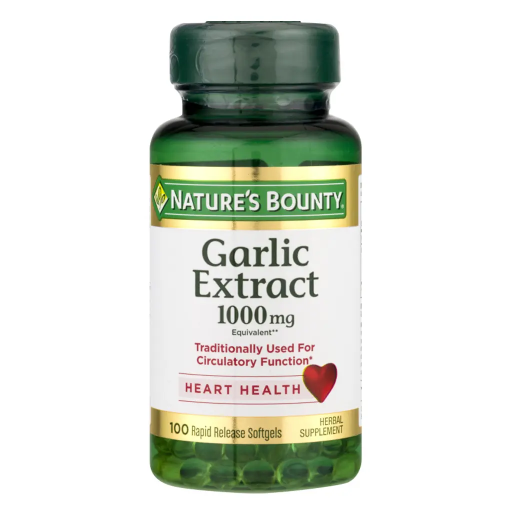 Natures Bounty Garlic 1000Mg 100Softgels - view 1