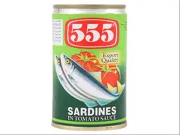 555 سردين بصلصة الطماطم 155 جم