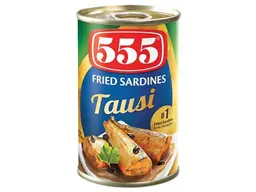 555 سردين مقلي مع التاوسي 155 جم