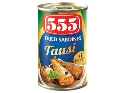 555 Fried Sardines With Tausi 155 gm