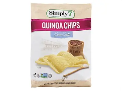 Simply 7 Quinoa Sea Salt Chips 99.2 gm - view 2