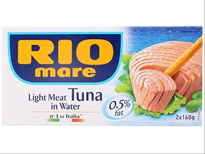Rio Mare Light Meat Tuna In Water 2 pcs 160 gm