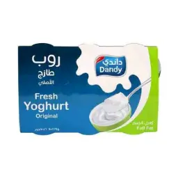 Dandy Yoghurt Fresh Full Fat Original Taste 170Gx6