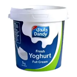 زبادي داندي طازج كامل الدسم 1 كيلو