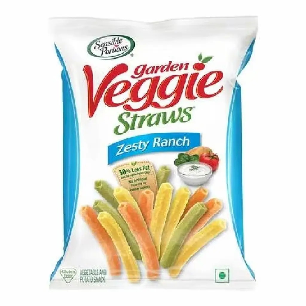 Sensible Portions Veggie Straws Zesty Ranch 30 gm - view 1