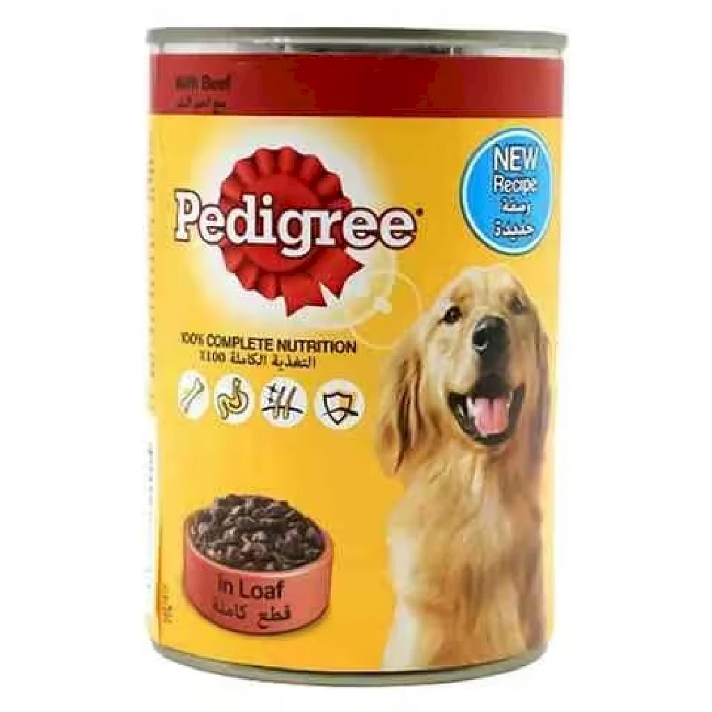 Pedigree Dog Food Beef Chunks In Gravy 400G
