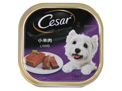 Cesar Lamb Pate Dog Food 100G
