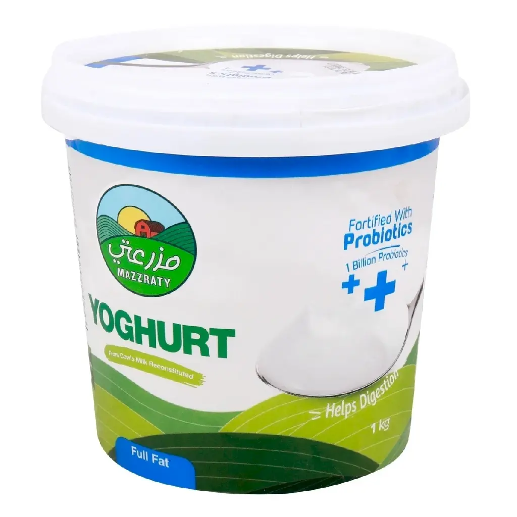 Mazzraty Probiotics Yoghurt Full Fat 1Kg - view 1