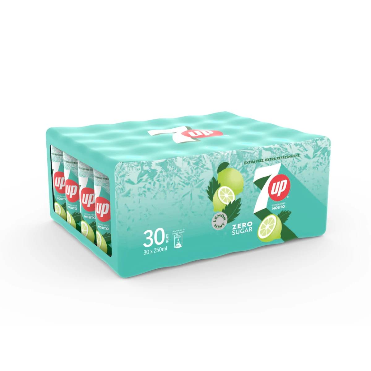 7Up Mojito Can 30 pcs 250 ml