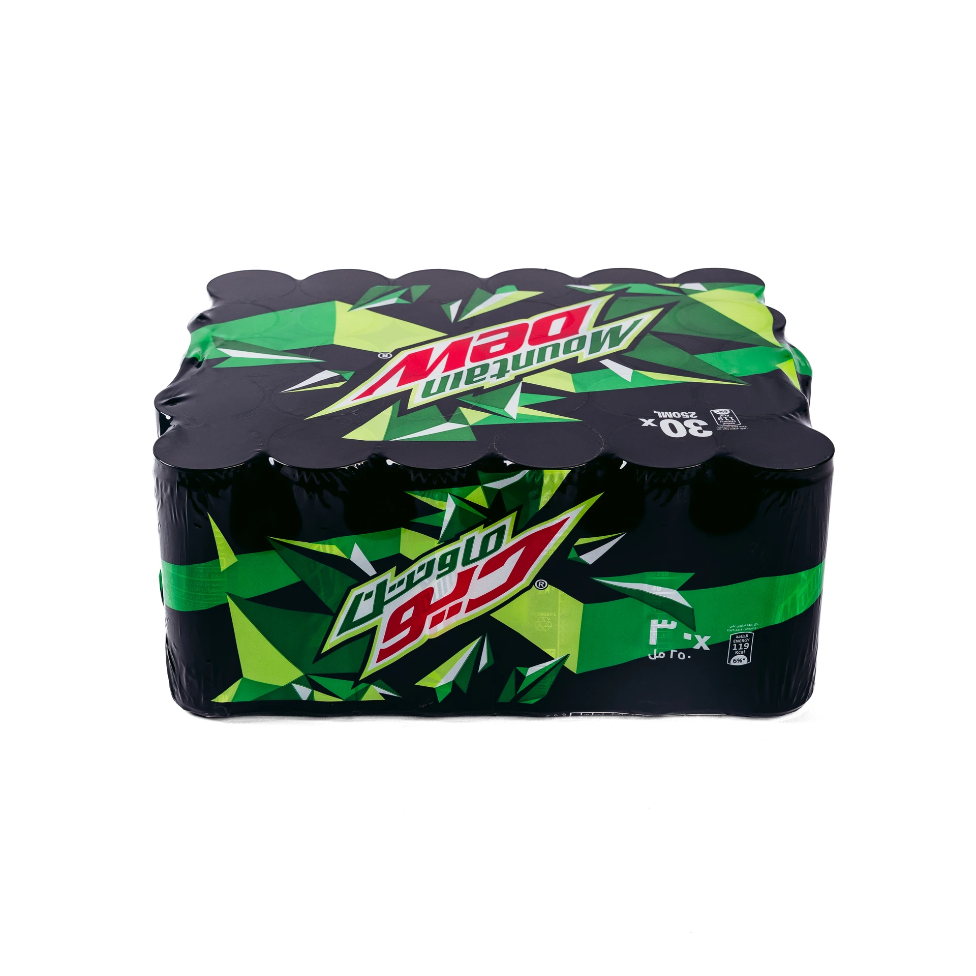 Mountain Dew Can 30 pcs 250 ml