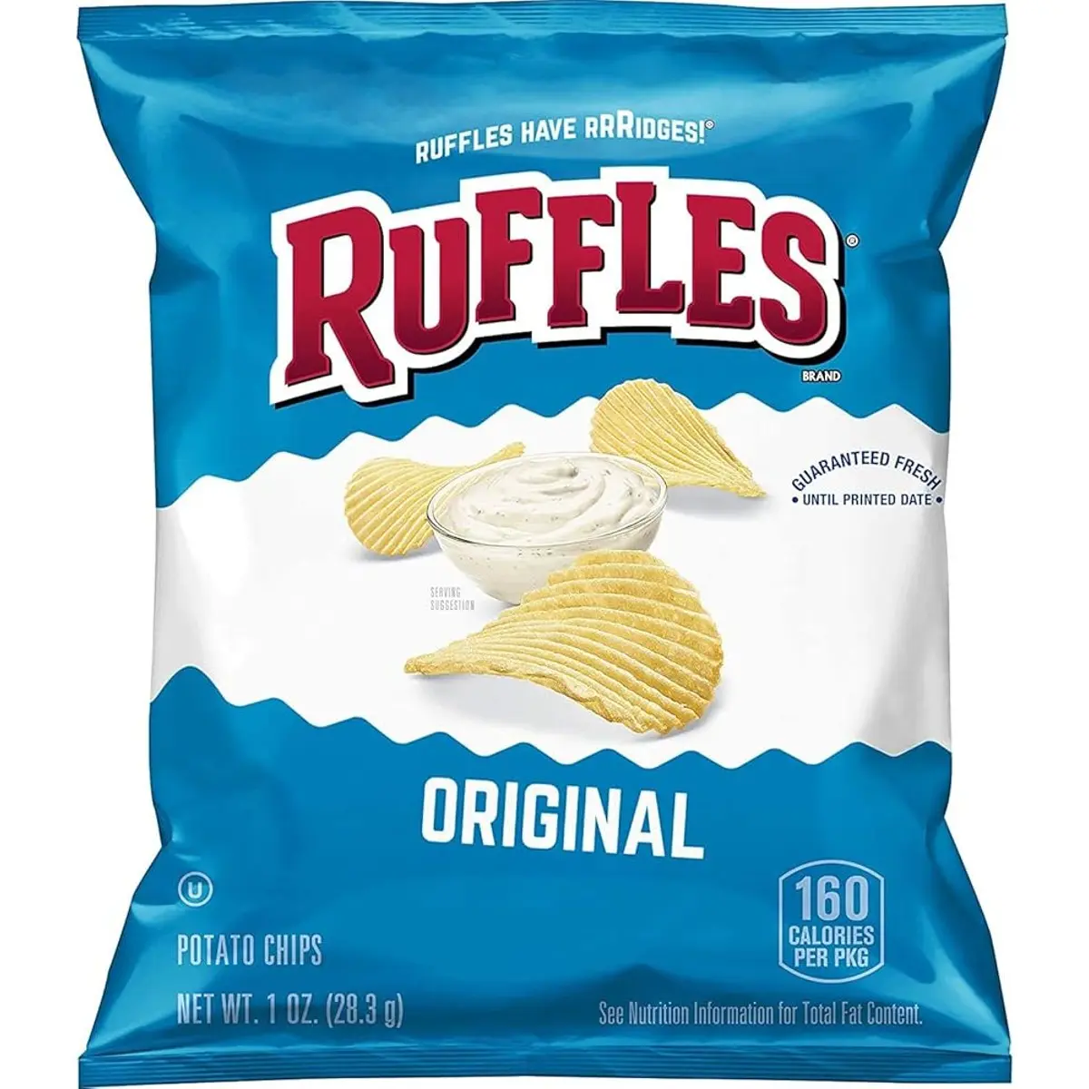 Ruffles Original Potato Chips 28.3 gm - view 1