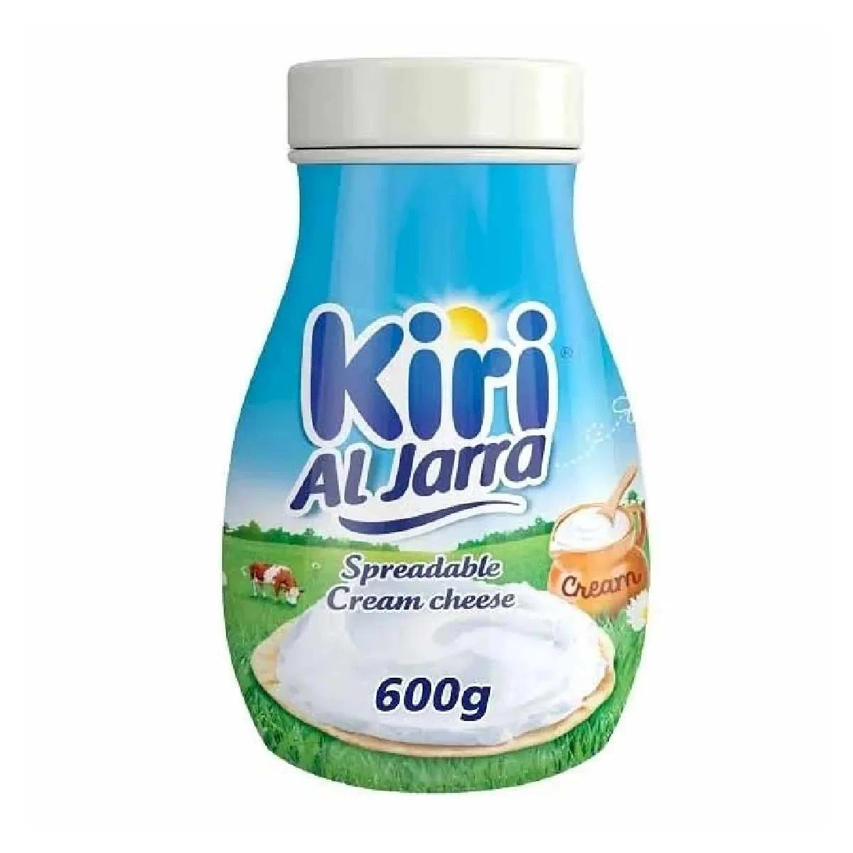 Kiri Jarra Spreadable Cream Cheese Jar 600G