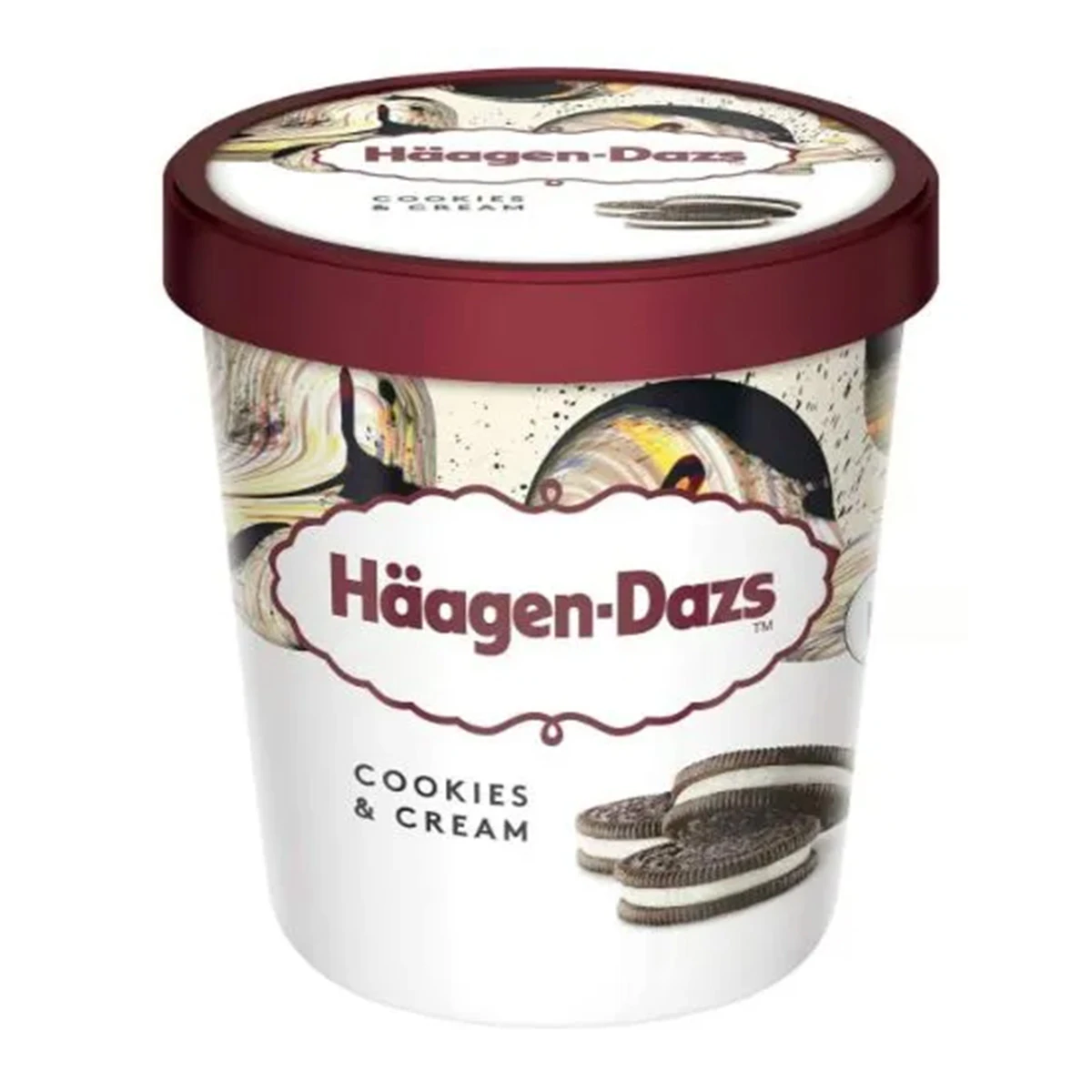 Haagen Dazs Ice Cream Cookie Vanilla 460ML