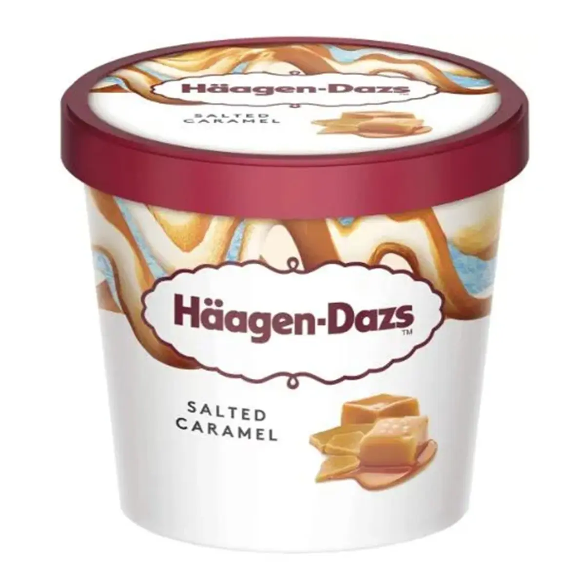 Haagen Dazs Ice Cream Mini Cup Salted Caramel 100 Ml - view 1