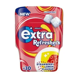 Extra Refreshers Strawberry And Lemon Bottle 30 pcs