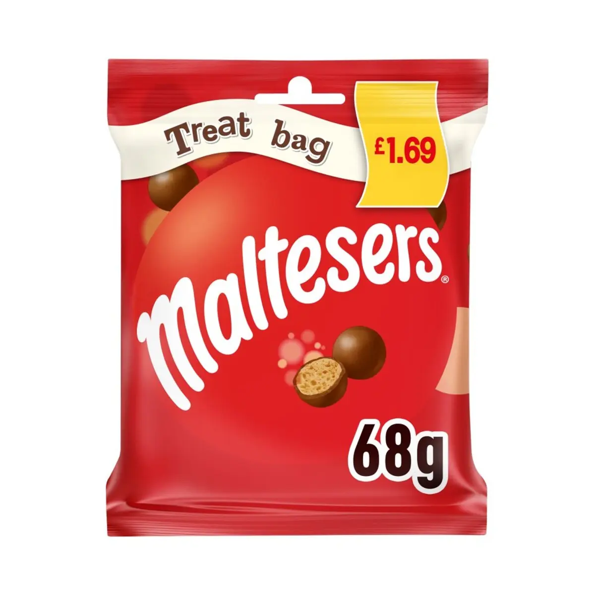 Maltesers Chocolate Treat Bag 68 gm - view 1