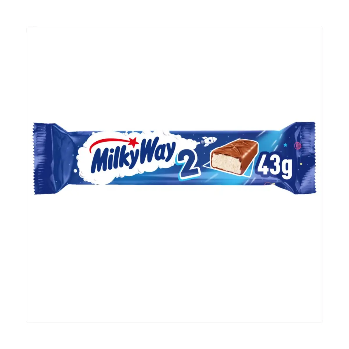 Milky Way Twin Chocolate Bar 43 gm - view 1
