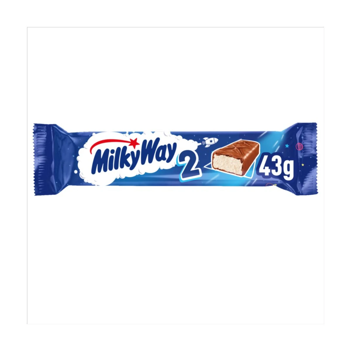 Milky Way Twin Chocolate Bar 43 gm