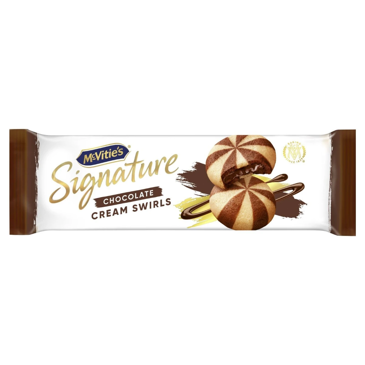 McVitie's Signature Chocolate Cream Swirls Biscuits 142 gm