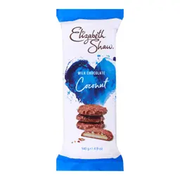 Elizabeth Shaw Milk Chocolate Coconut Biscuits 140 gm