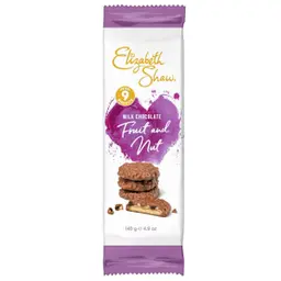 Elizabeth Shaw Milk Chocolate Fruit Nut Biscuits 140 gm