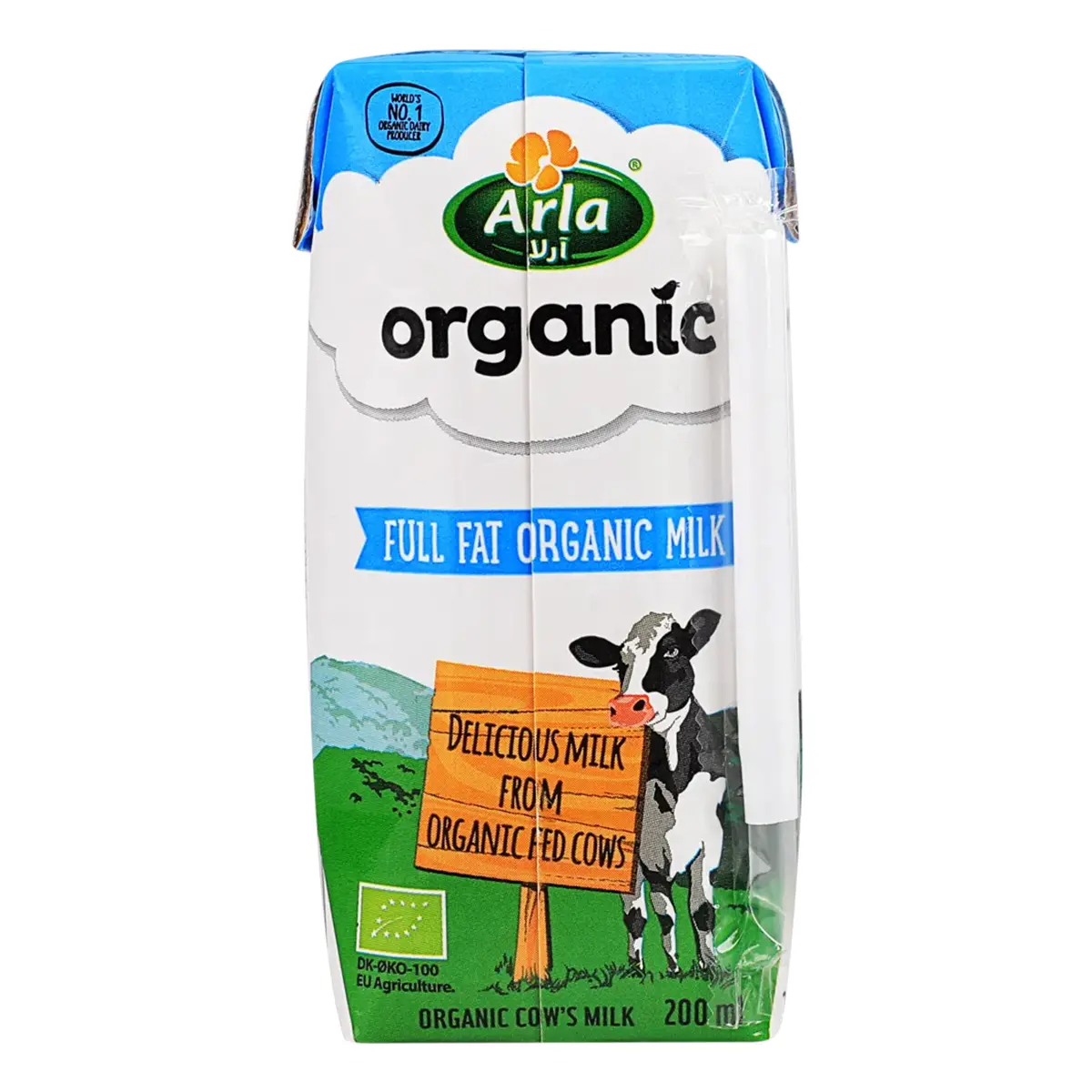 Arla Organic Milk Full Fat 200 Ml - view 1